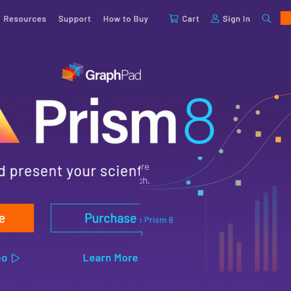 آموزش و تحلیل با نرم افزار Graphpad Prism
